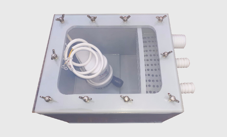 Shower and Drain Sump Pump System